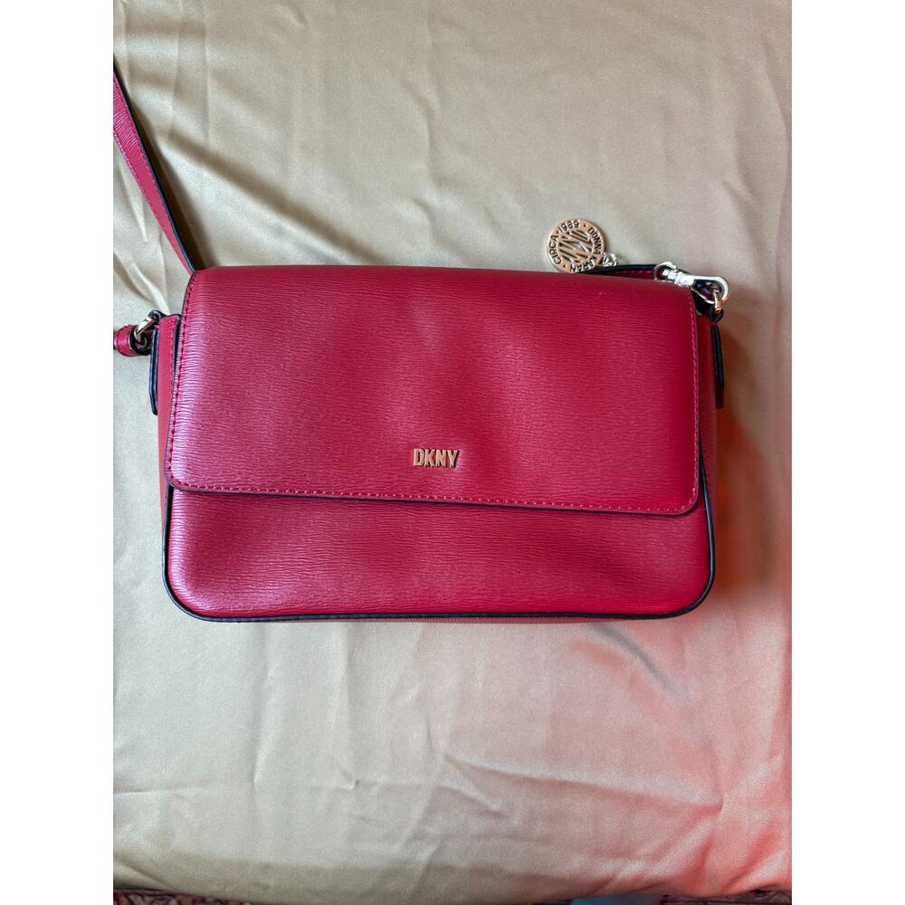DKNY Bryant Park Flap Leather crossbody bag